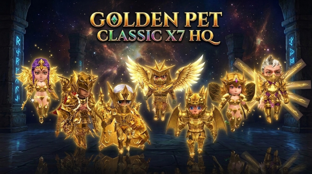 PACK GOLDEN PETS CLASSIC HQ X7 [RABBITSKIN]